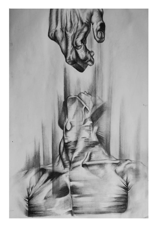 Surrender Pencil on Paper Drawing ( Print )